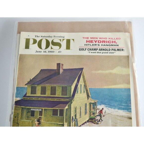 The Saturday Evening Post Magazine COVER June 18 1960 - Picture 2 of 3